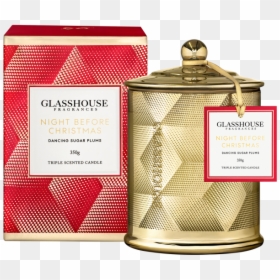 Glasshouse Candle Night Before Christmas, HD Png Download - christmas candles png