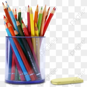 Stationery Pencil Case Png, Transparent Png - white pencil png