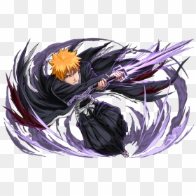 Puzzle And Dragons Png, Transparent Png - bleach ichigo png