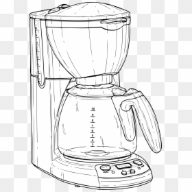 Coffee Maker Clip Art, HD Png Download - coffee maker png