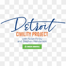 Calligraphy, HD Png Download - detroit png