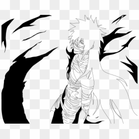 Ichigo Final Getsuga Drawing, HD Png Download - bleach ichigo png