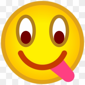 Tongue Emoticon, HD Png Download - cringe emoji png