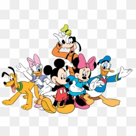 Disney Mickey Mouse Png, Transparent Png - friends clipart png