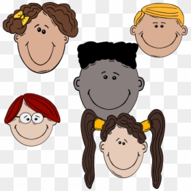 Cartoon Man Face, HD Png Download - friends clipart png