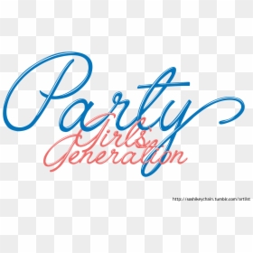 Girls Generation Party Logo, HD Png Download - snsd png