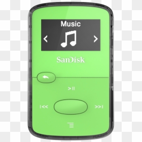 Mp3 Player Sandisk Clip Jam, HD Png Download - mp3 player png