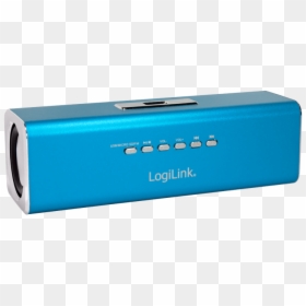 Logilink Discolady Soundbox Blue, HD Png Download - mp3 player png
