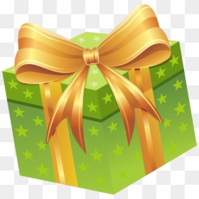Caja De Regalo Con Estrellas, HD Png Download - christmas gifts clipart png