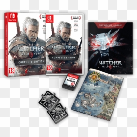 Witcher 3 Complete Edition Switch, HD Png Download - the witcher png