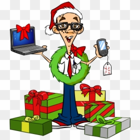 Christmas Nerd, HD Png Download - christmas gifts clipart png