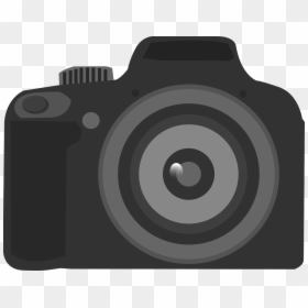 Dslr Cartoon, HD Png Download - digital camera png