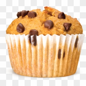 Chocolate Chip Muffin Clipart, HD Png Download - muffins png