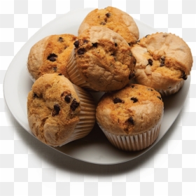 Chocolate Chip Cupcakes Png, Transparent Png - muffins png