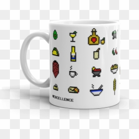 Coffee Cup, HD Png Download - pixel food png