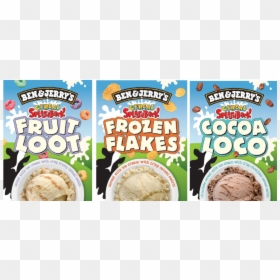 Ben And Jerry's Cereal Ice Cream, HD Png Download - ice cream bowl png