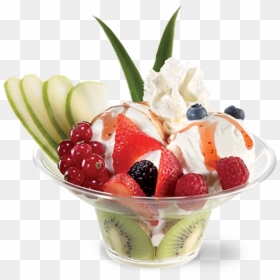 Sundae, HD Png Download - ice cream bowl png