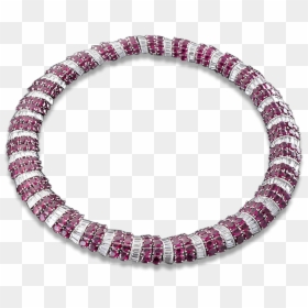 Náramek Z Broušených Korálků, HD Png Download - rubies png