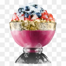 Açaí Na Tigela, HD Png Download - ice cream bowl png