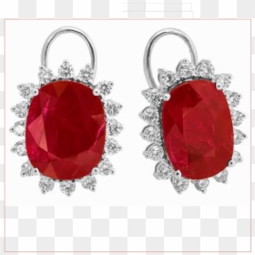 Earrings, HD Png Download - rubies png