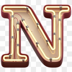 Transparent Png Neon Letters, Png Download - neon letters png