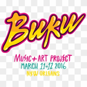 Buku Music Festival Announces 2016 Lineup Featuring - Buku Music Festival Logo, HD Png Download - kid cudi png