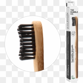 Humble Brush Adult - Humble Co Bamboo Toothbrush Soft, HD Png Download - hair brush png