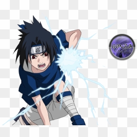 Sasuke Full Body Chidori, HD Png Download - chidori png