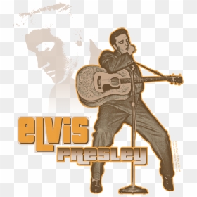 Elvis Presley The Hillbilly Cat Men"s Regular Fit T-shirt - Elvis Presley T Shirt Clipart, HD Png Download - hillbilly png