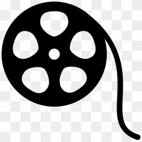 Film Reel Filled Icon - Icon Movie Reel Png, Transparent Png - film icon png