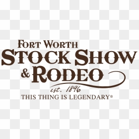 Rodeo Png , Png Download - Fort Worth Stock Show Rodeo Logo Transparent, Png Download - rodeo png