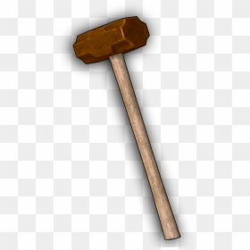 Copper Sledgehammer Tool, Moving Of Existing Blocks, - Hatchet, HD Png Download - sledgehammer png
