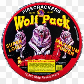 Firecrackers Wolf Pack - Wolf Pack Fireworks, HD Png Download - wolf pack png