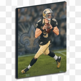 Transparent New Orleans Saints Clipart - Sprint Football, HD Png Download - drew brees png