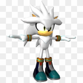 Download Zip Archive - Silver The Hedgehog Sprite, HD Png Download - silver the hedgehog png