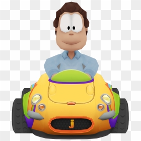 Garfield Kart Artwork Jon - Png Clipart Garfield Kart Png, Transparent Png - lil jon png