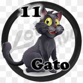 11 Gato - Ballena Animalitos Lotto Activo, HD Png Download - gato png