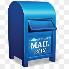 Blue Mailbox Clipart - Mailbox Png, Transparent Png - usps png
