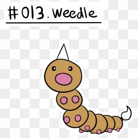 013 Weedle - Caterpillar, HD Png Download - weedle png