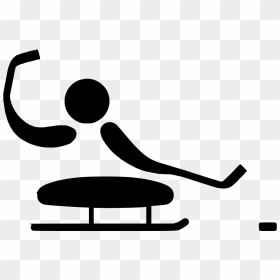 File Ice Sledge Hockey - Sledge Hockey Clipart, HD Png Download - sledgehammer png