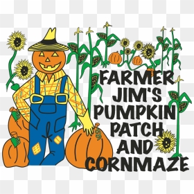 Fjpp - Farmer Jim's Pumpkin Patch And Corn Maze, HD Png Download - pumpkin patch png