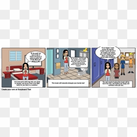 Cartoon, HD Png Download - hair brush png