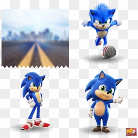 Sonic Movie Event Graphics - Sonic Dash Sonic Movie Event, HD Png Download - sonic sprite png