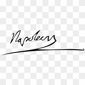 Napoleon Signature, HD Png Download - napoleon png