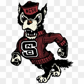 Nc State Strutting Wolf, HD Png Download - wolf pack png