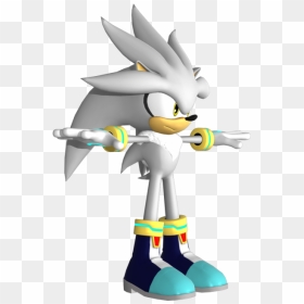 Silver The Hedgehog Render, HD Png Download - vhv