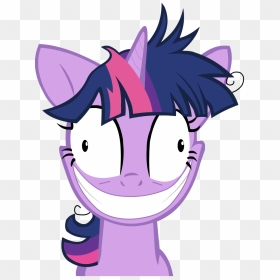 Twilight Sparkle Crazy Clipart , Png Download - My Little Pony Crazy, Transparent Png - psycho png