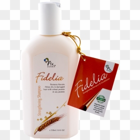 Fixderma Fidelia Strengthening Shampoo Bottle 250ml, HD Png Download - shampoo png