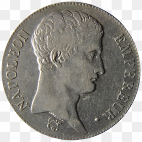 5 Francs Napoleon An 14 Avers - Ancient Medal Transparent Background, HD Png Download - napoleon png