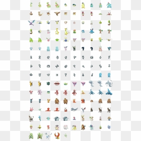 Generation Pokedex Png 6th Generation Pokedex - Pokemon Go Johto Pokedex, Transparent Png - pokedex png